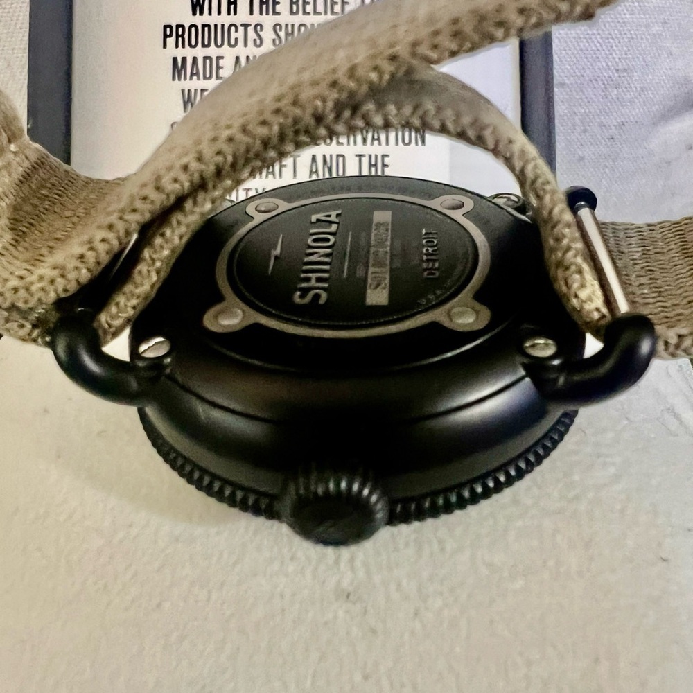 Shinola The Runwell Sports Argonite-705 Detroit Designer Men’s watch. - Picture 8 of 9